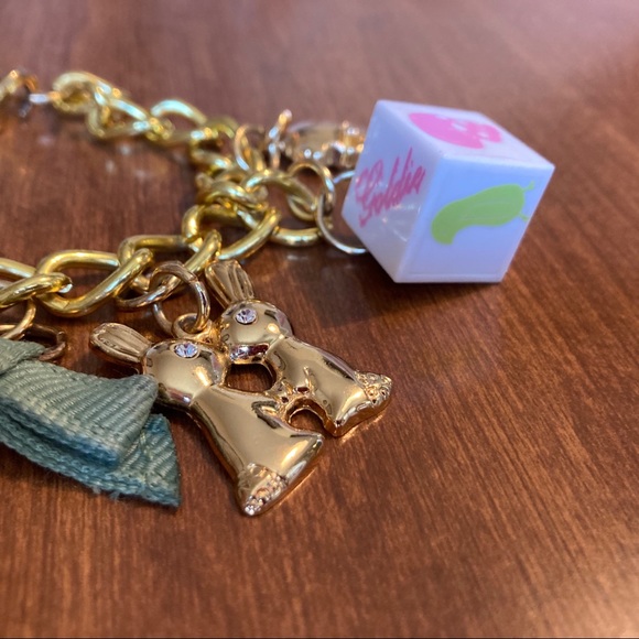 Goldie Gold Charm Bracelet - Picture 3 of 5